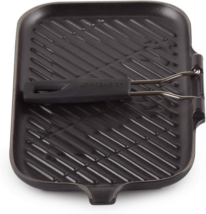 Le Creuset Gusseisen-Grillpfanne, , Schwarzmatt, 20049000000400 36 cm Rechteckig, 36 cm Rechteckig