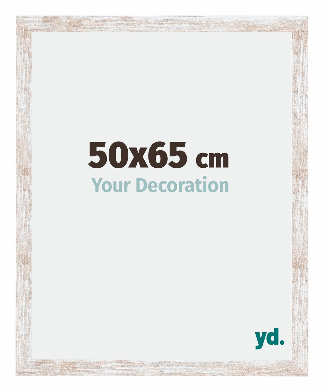 yd. Your Decoration - Bilderrahmen 50,00x65,00 cm - Bilderrahmen aus MDF mit Acrylglas - Antireflex