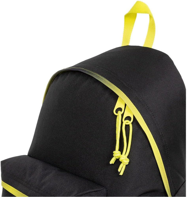 EASTPAK Gepolsterter PAK'R Rucksack, 40 cm, 24 L, Kontrastqualität, Limettengrün (Schwarz), Kontrast