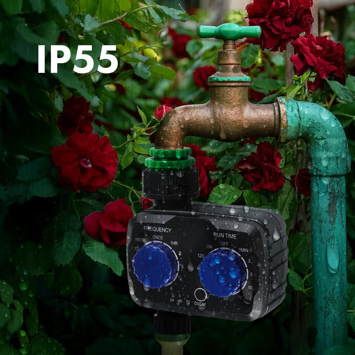 Green Blue Elektronisches Bewässerungssteuergerät | Präzise Steuerung für Gartenbewässerung | Einste
