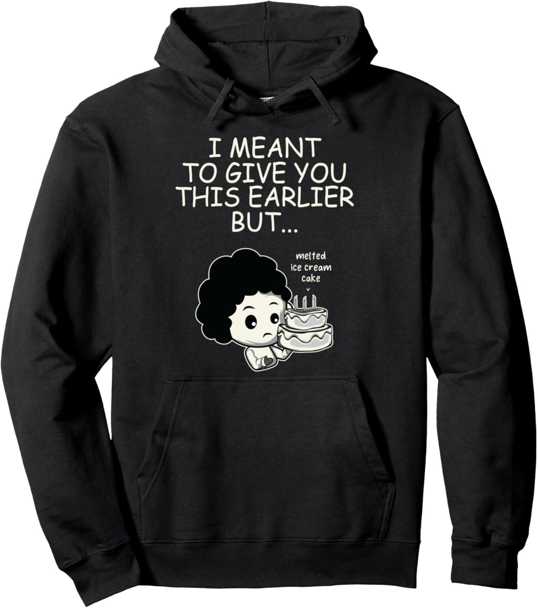 Geschmolzene Eis Frühere Grosszügige Freundin Pullover Hoodie