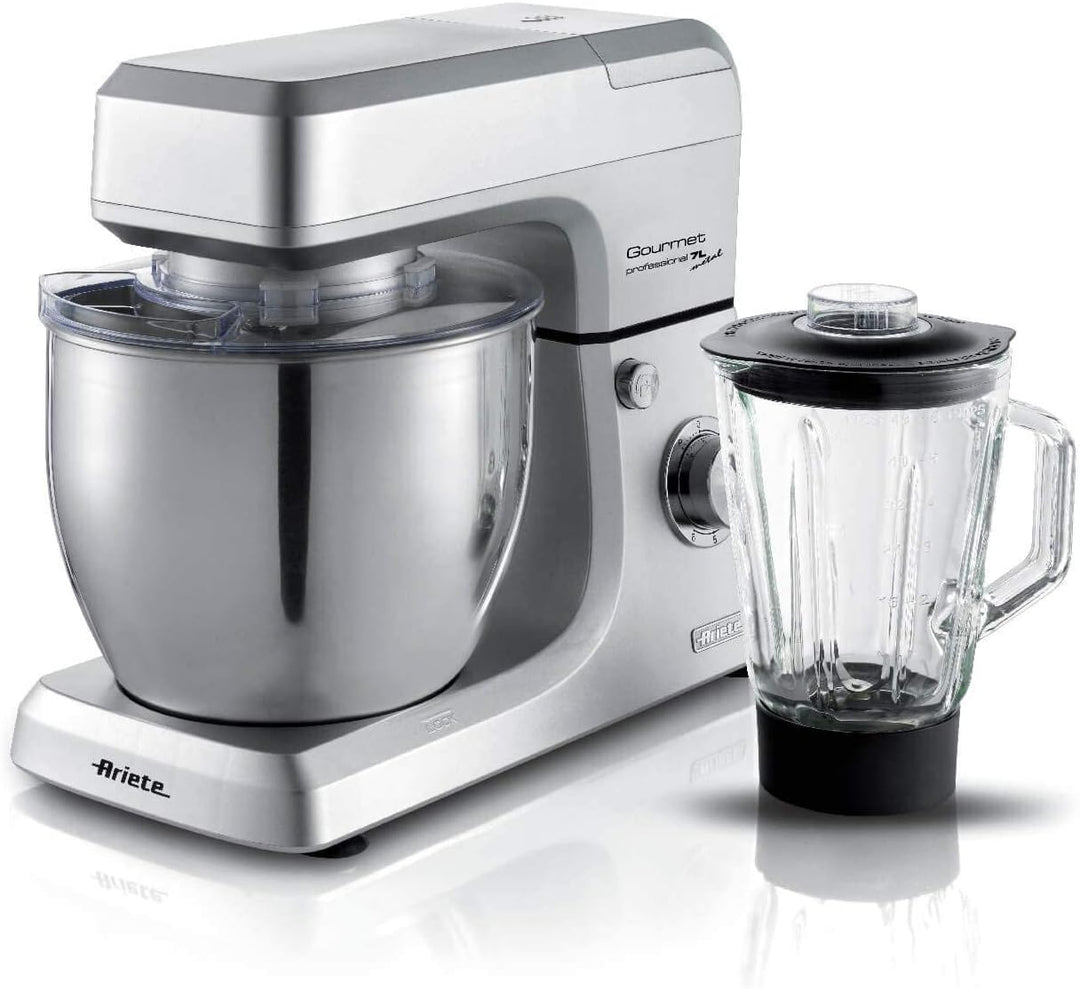 Ariete 1598/1 gourmet pastamatic, 1200, Glas, 1.5 liters, Silver