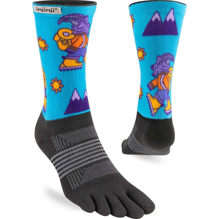 Injinji Zehensocken ARTIST DESIGNED WOMEN'S MINI-CREW SKYLINE XS/S