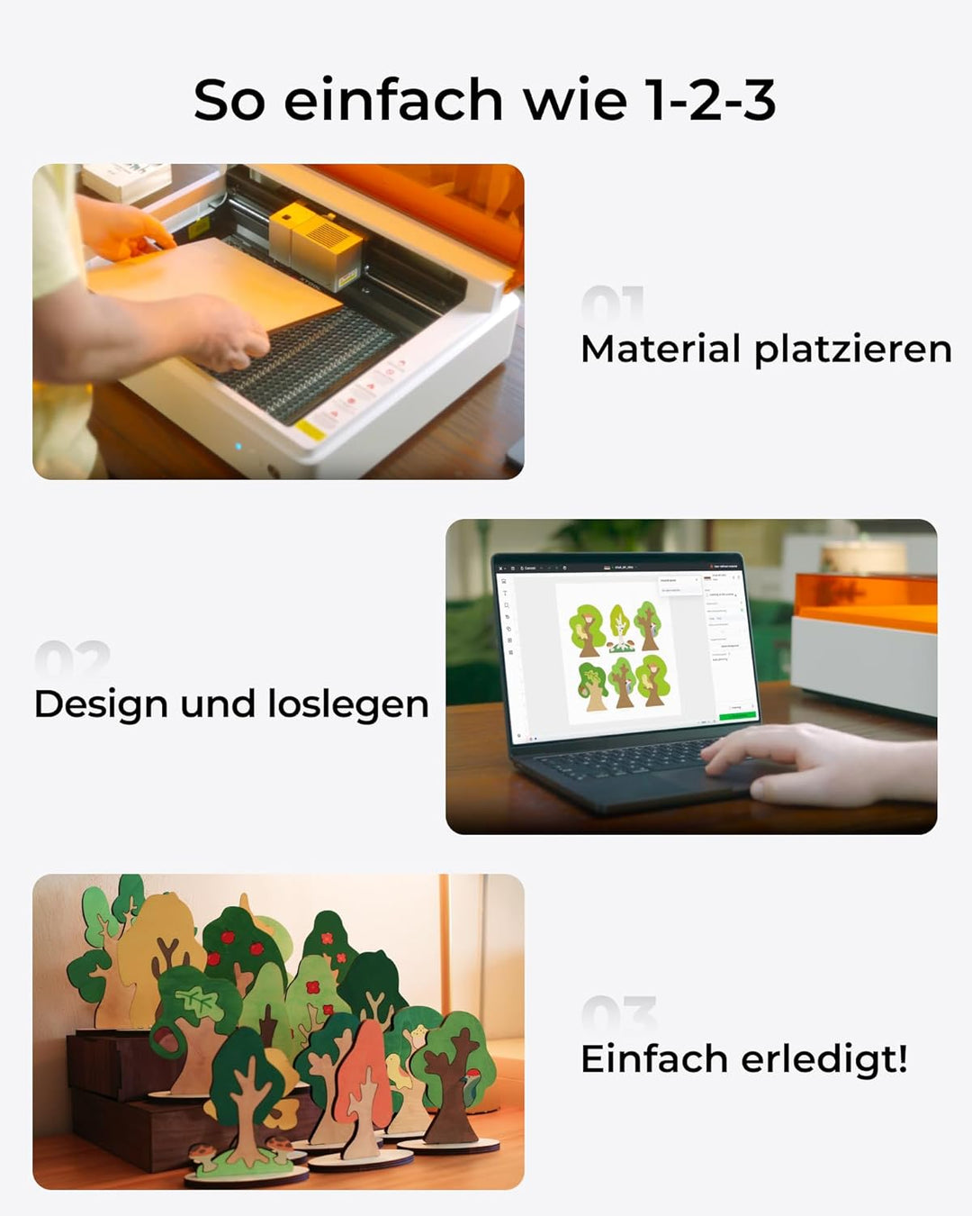 xTool M1 Ultra 4-in-1 Bastelmaschine (Premium-Kit), mit Erhöhungsbasis und Rotationswerkzeug, All-in