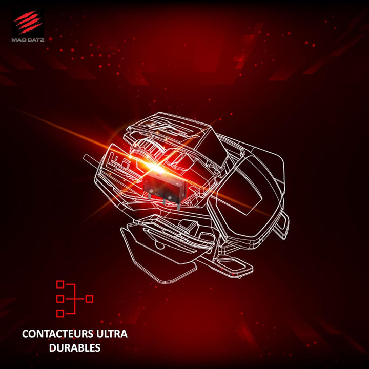 MadCatz R.A.T. X3 High Performance Gaming Mouse, Black R.A.T. X3 Black, R.A.T. X3 Black