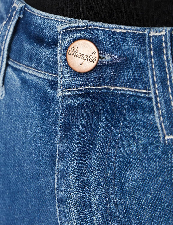 Wrangler Damen Mom Relaxed Boyfriend Jeans