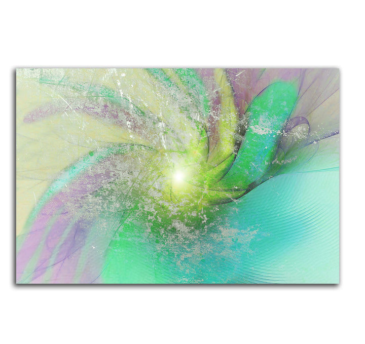 Paul Sinus Art 60x80cm Abstrakt021_Leinwandbild Zarter Frühlingshauch Pastell Abstrakte Kunst Kunstd