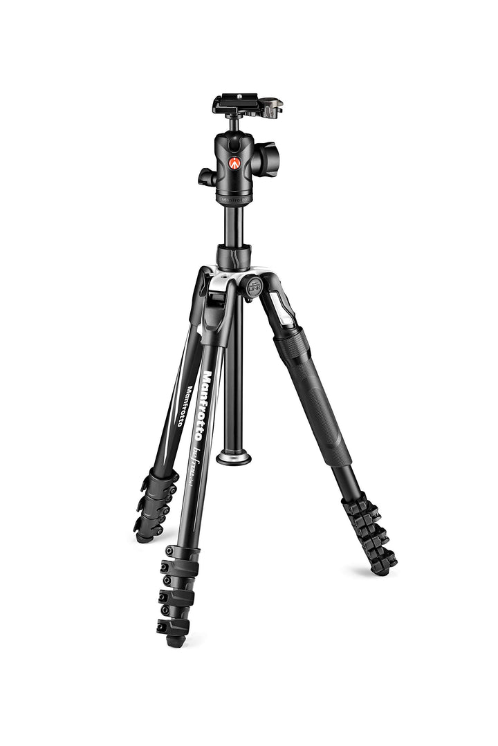 Manfrotto MKBFRLA4B-BHM Befree Advanced 2N1 Travel Tripod with Monopod, Lever Lock, Tripod Bag, Plat