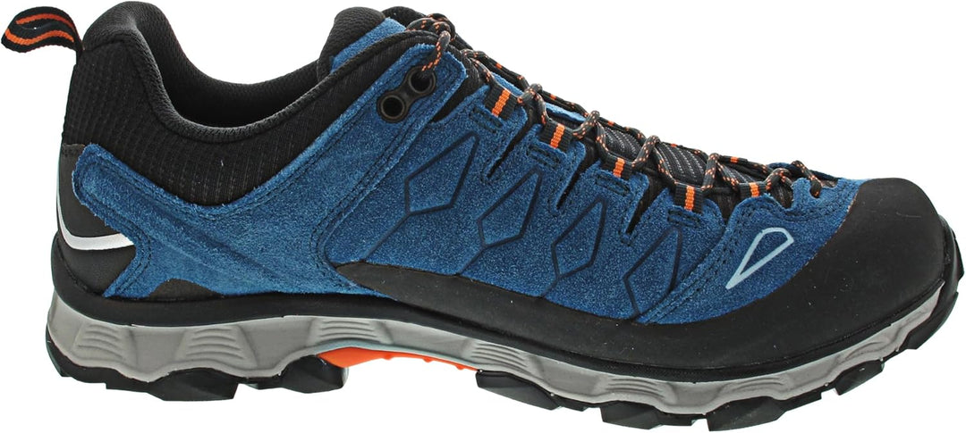 Meindl Herren Anthrazit/R Wanderstiefel 11 UK Blau Orange, 11 UK Blau Orange