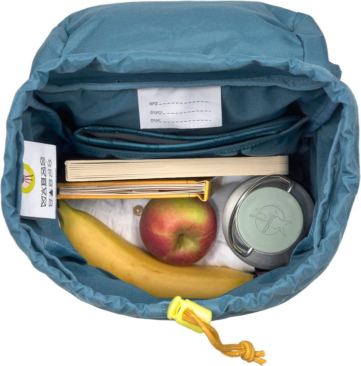 LÄSSIG 1203023400 Kinder Wanderrucksack Kinderrucksack Ausflug & Kinder Brotdose Edelstahl Lunchbox