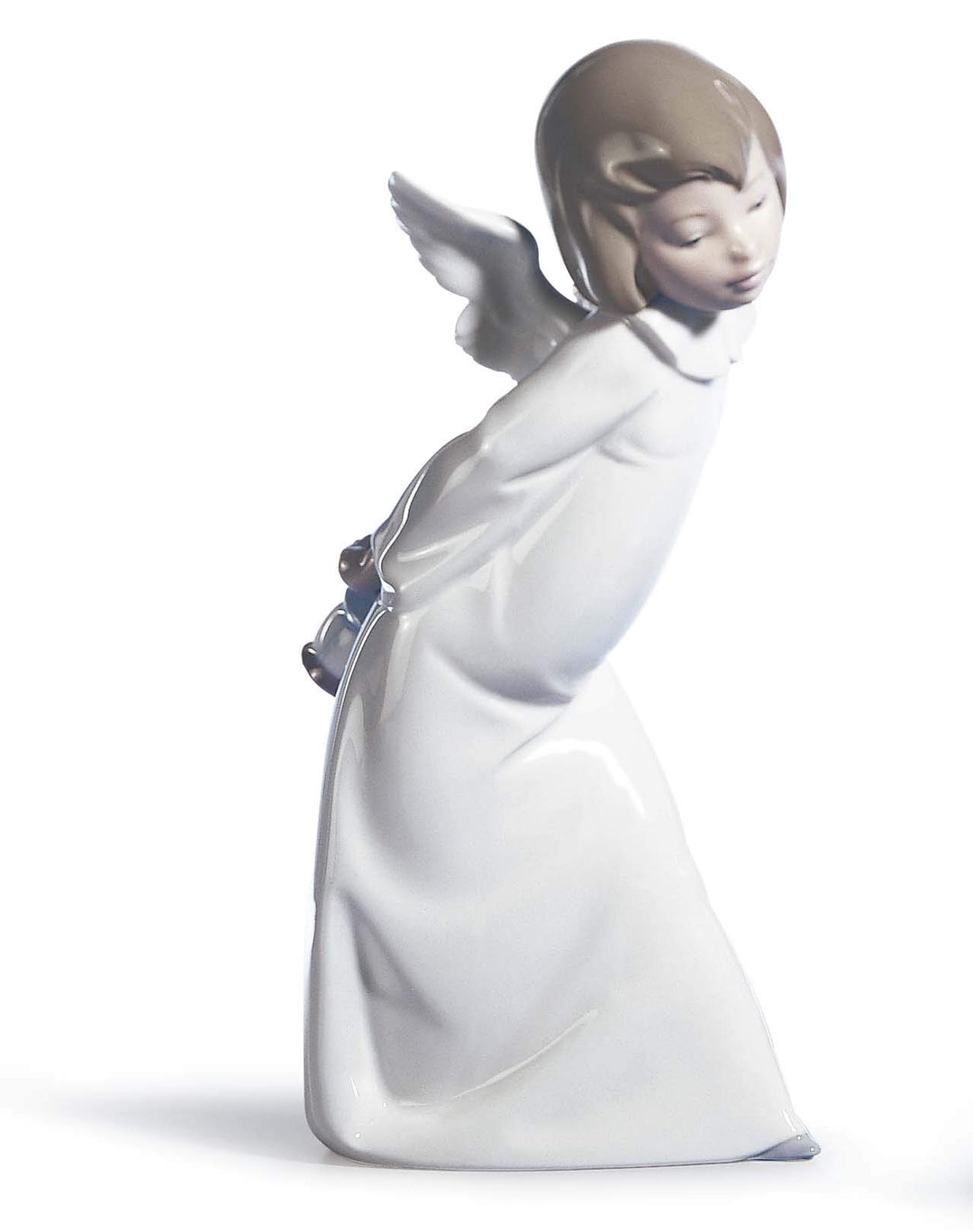 LLADRÓ Figur Stupsnäsiger Engel. Engel. Porzellan.