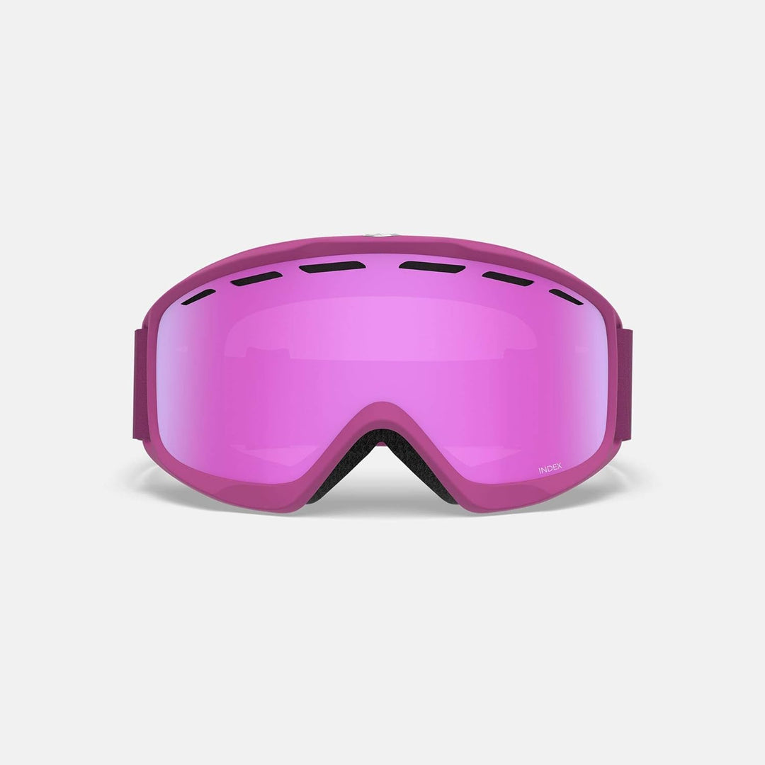 Giro Herren Index Skibrillen Einheitsgrösse berry wordmark vivid pink, Einheitsgrösse berry wordmark
