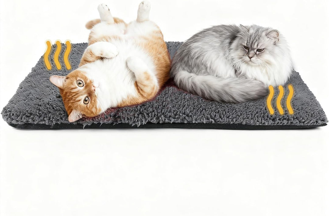 Mora Pets Selbstheizende Katzendecke für Katze Selbstwärmend Decke Katze Kissen Heizdecke für Katze