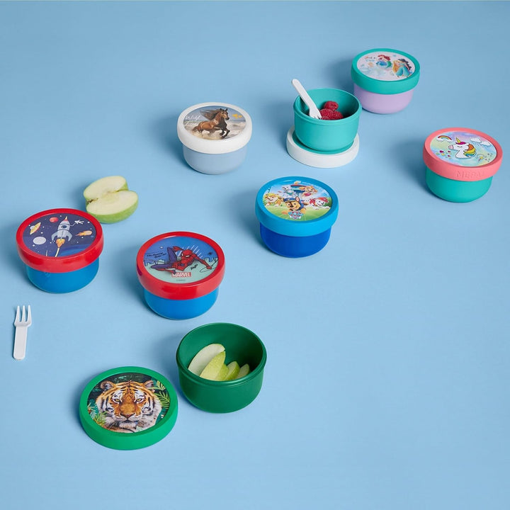 Mepal - Obstbox Campus - Snackbox für Kinder - Spülmaschinen- und mikrowellenfest - BPA-frei - 300 m