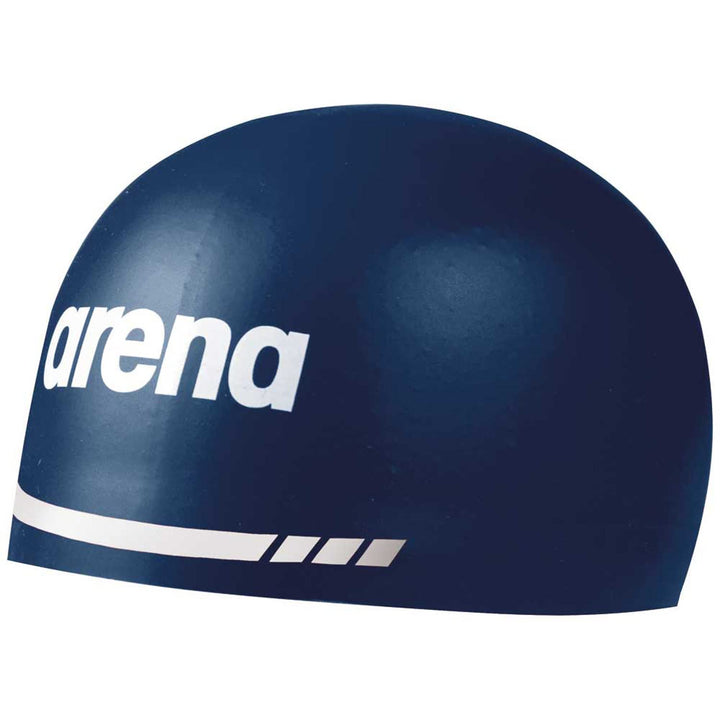 ARENA Unisex – Erwachsene 3D Soft Badekappen L Navy, L Navy