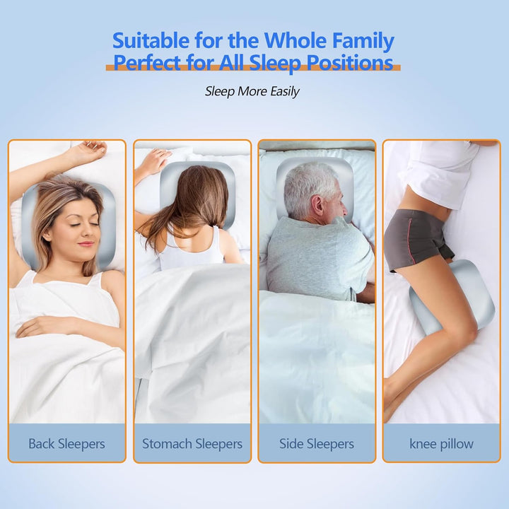 Orthopedic Ear Hole Pillow for Side Sleepers - Relief for Piercing Pain, Ear Inflammation & Pressure