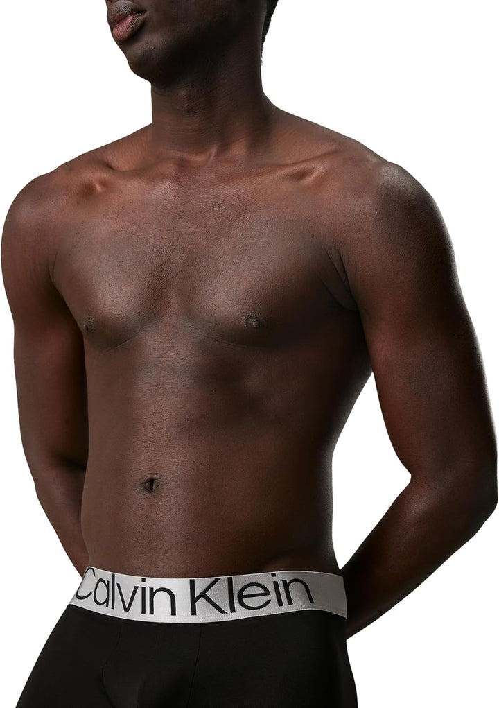 Calvin Klein Herren Boxershorts Low Rise Trunks mit Stretch XS Schwarz (Black), XS Schwarz (Black)