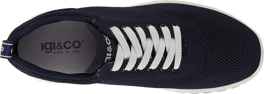 IGI&Co Herren Saro Oxford-Schuh 45 EU Blau, 45 EU Blau