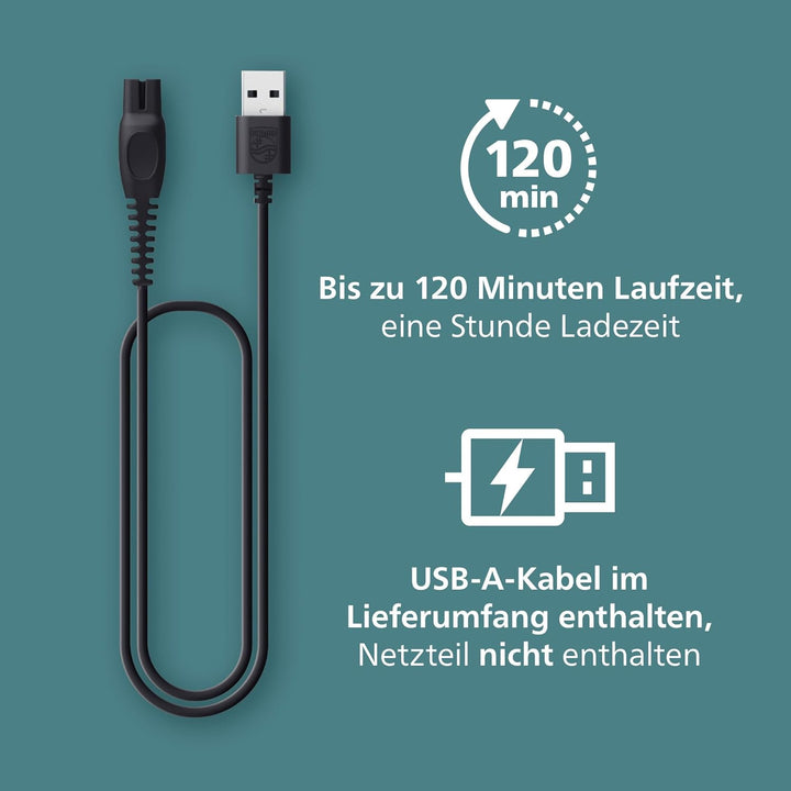 Philips Body Groomer 7000 Series - Trimmer für Herren mit 2D-Flexkopf, Triple Protect Shave System,