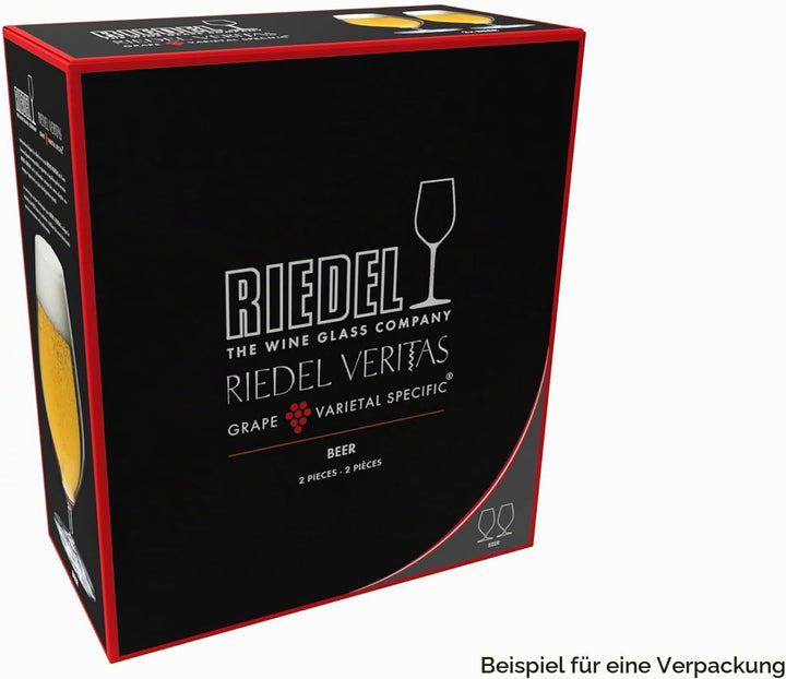 Riedel Veritas Bierglas, 2er Set - Farblos, Bier