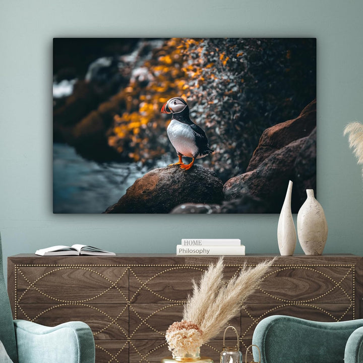 MuchoWow© Leinwandbild Gross 120x80 cm XXL Dekoration Wohnzimmer Bilder Pictures Wall Decoration Liv