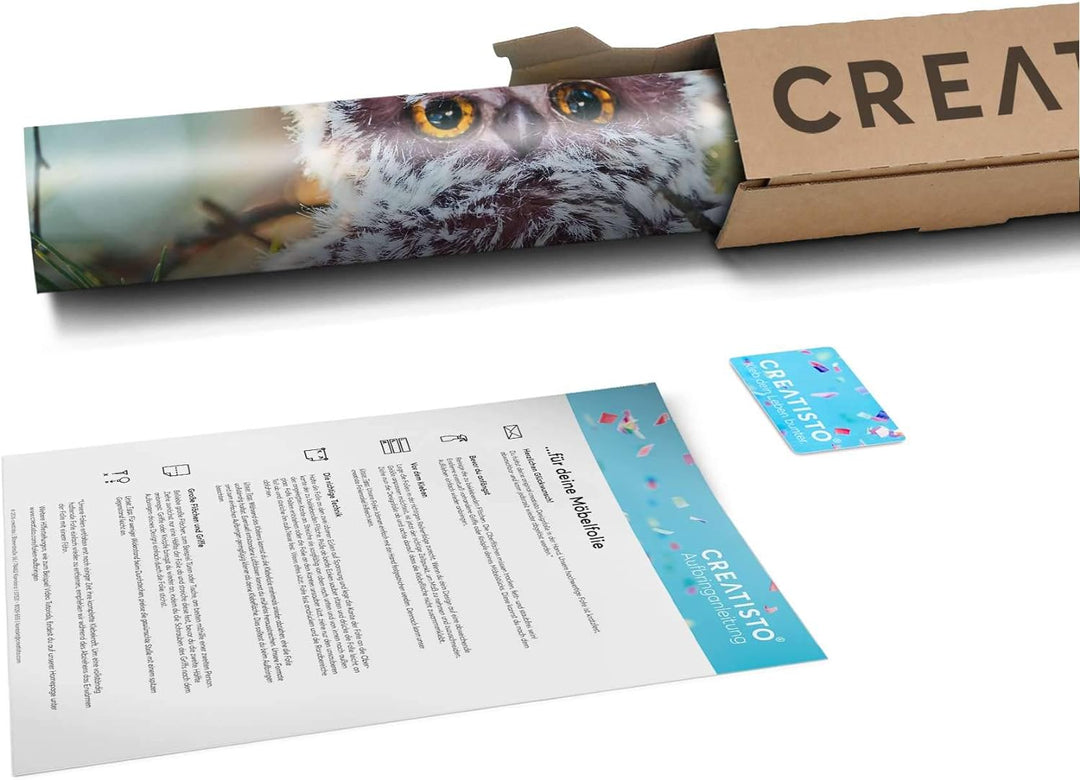 Fensterdeko I Sichtschutz Fenster-Sticker Selbsthaftend I Dekofolie für Bad, Küche, Kinderzimmer - W