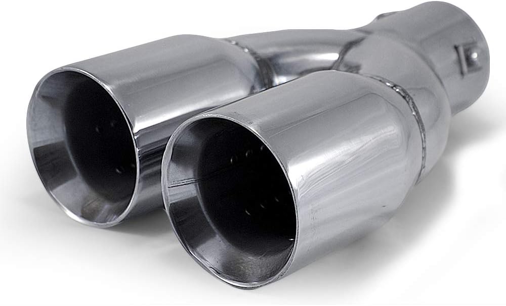 Auspuffblende Endrohr Auspuff Universell Schalldampfer Sport Rund Sportauspuff Endrohrblenden Blende