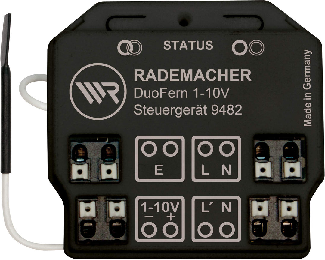 RADEMACHER 1-10V Steuergerät 9482 zum Dimmen - Funkfähiger Dimmaktor für elektronische Vorschaltgerä