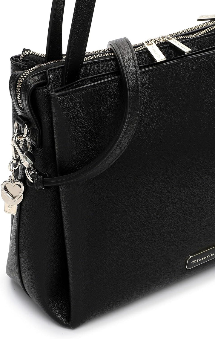 Tamaris Shopper TAS Katharina 34235 Damen Handtaschen Uni Schwarz M, Schwarz M