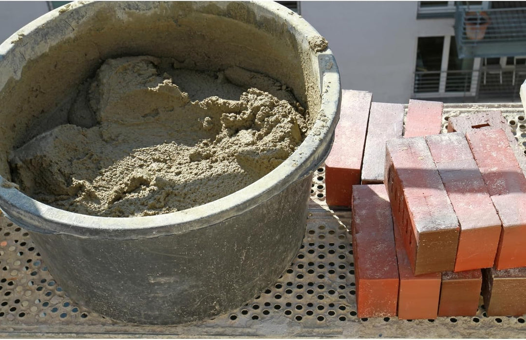 Mörtelkübel DEWEPRO® - Mörteleimer - Mörtelwanne - Baueimer - Mörtelkasten für Garten und Baustelle,