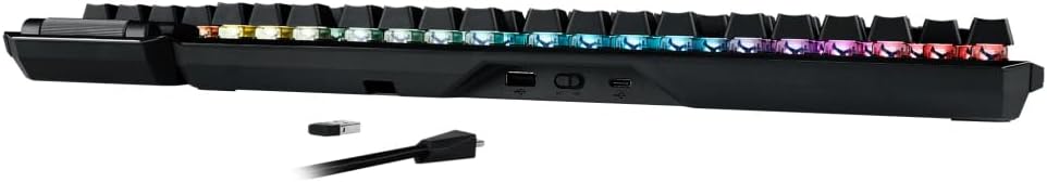 ASUS Tastatur ROG Claymore II Gaming Tastatur französisches Layout 90MP01W0-BKFA00