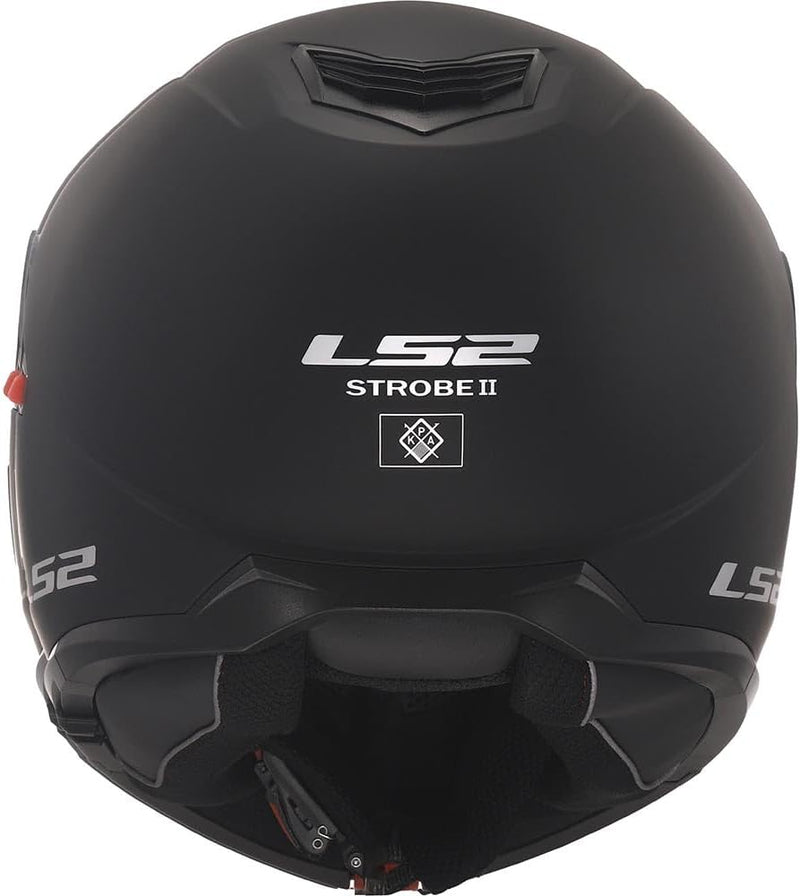 LS2, klapphelme motorrad STROBE II matt black, M matt black M, matt black M