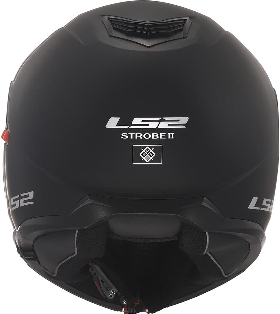 LS2, klapphelme motorrad STROBE II matt black, XXL matt black XXL, matt black XXL