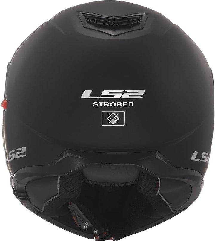 LS2, klapphelme motorrad STROBE II matt black, XXL matt black XXL, matt black XXL
