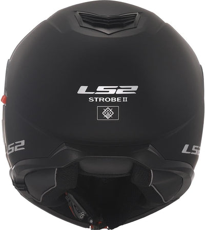 LS2, klapphelme moto STROBE II matt black, XS Matt-schwarz XS, Matt-schwarz XS