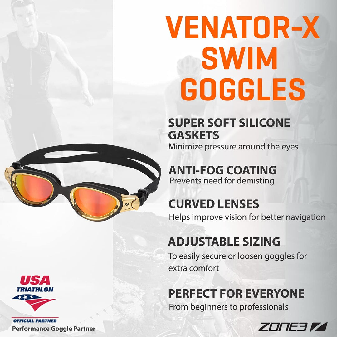 Zone3 Venator-X Brille schwarz