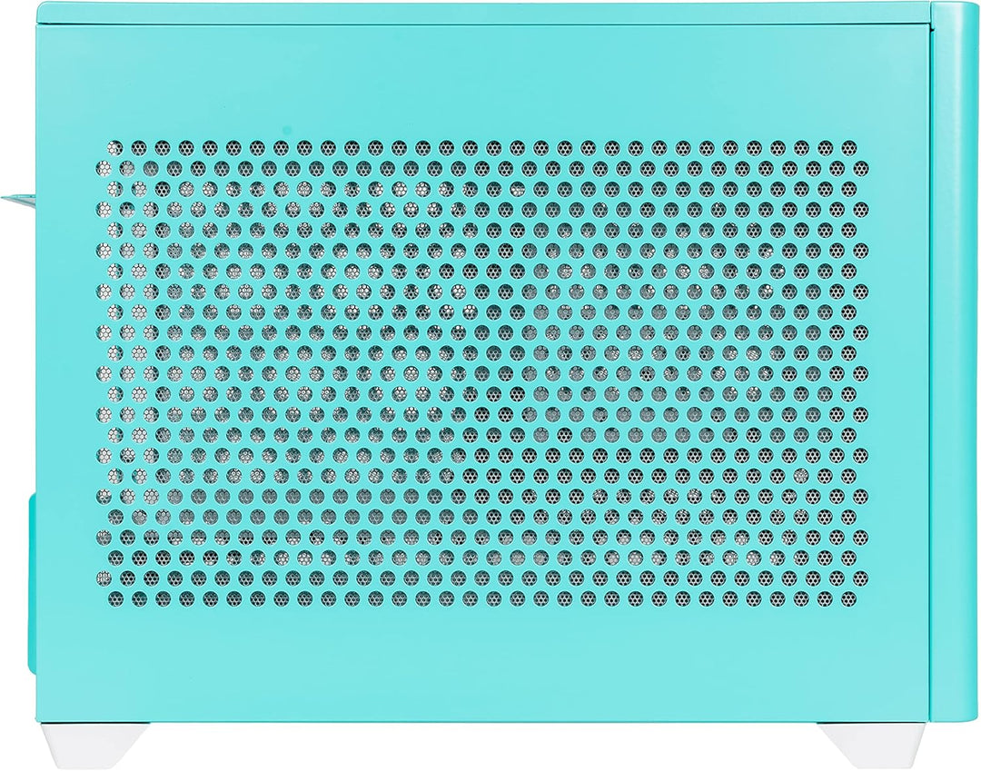 Cooler Master MasterBox NR200P Mini-ITX-PC-Gehäuse – Seitenteil aus gehärtetem Glas, hervorragende K