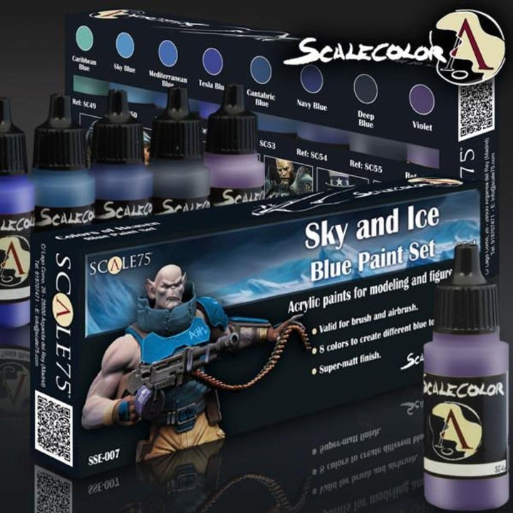Sky and Ice SSE 007 blaues Farbset