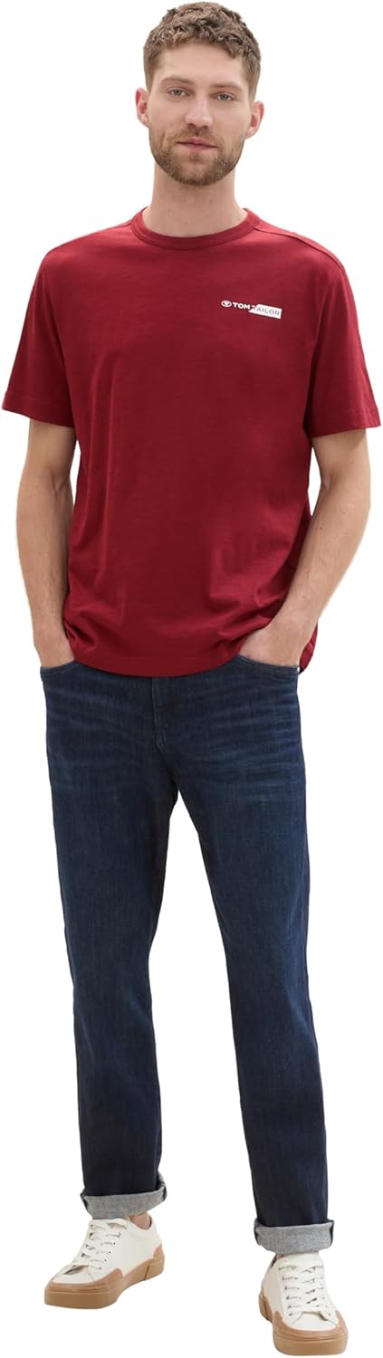 TOM TAILOR Herren Josh Regular Slim Jeans 29W / 32L 10115 - Clean Rinsed Blue Denim, 29W / 32L 10115