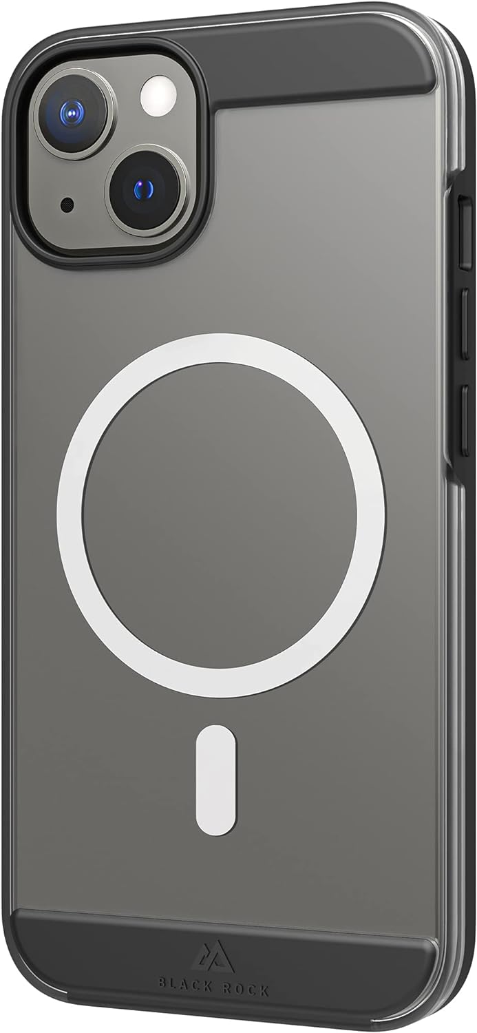 Black Rock - Hülle Air Robust Case Passend für Apple iPhone 13 I Handyhülle MagSafe Kompatibel, Tran