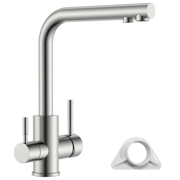 APPASO 3 Wege Wasserhahn, Küchenarmatur 3 Wege, 3 in 1 Mischbatterie Küche für Wasserfilter, Drei We
