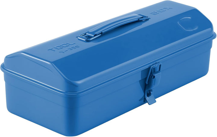 Werkzeugkoffer leer Gross Werkzeugbox 37×16×12cm Robust Langlebig Metall Werkzeugkasten mit Tragegri