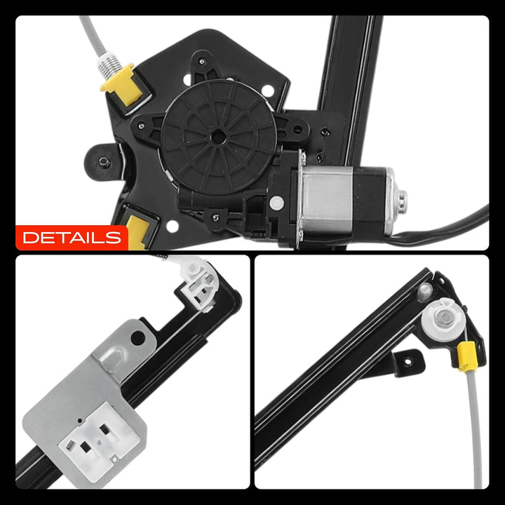 Frankberg 2x Fensterheber Elektrisch Mit Motor 2-Polig Vorne Links Rechts | A1687201246; Kompatibel