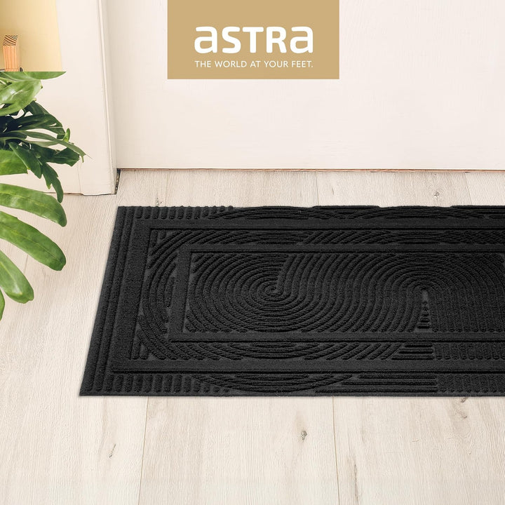 Astra Fussmatte aussen rutschfest - Schmutzfangmatte wetterfest - Outdoor Türmatte schmutzabweisend