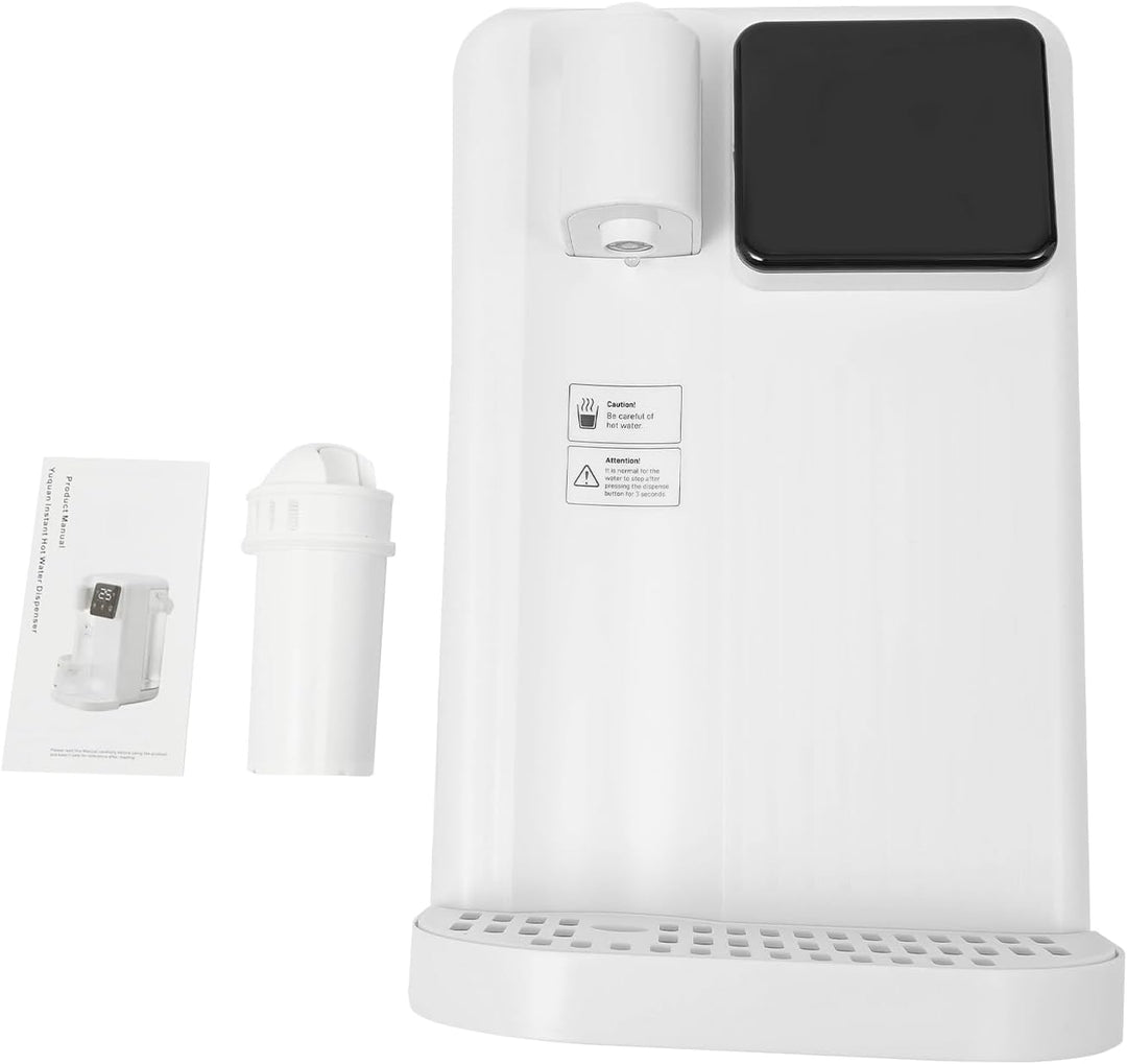 Donened - Instant Heisswasserspender, Heisswasserspender mit Wasserfilter, 3L Fassungsvermögen, Temp