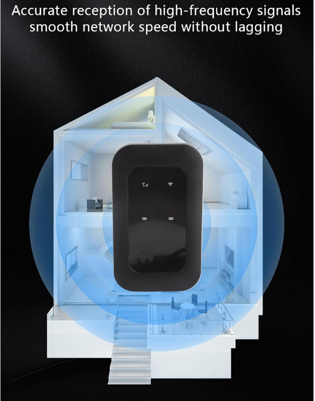 Mobiler Hotspot, 4G/5G LTE USB -Modem, Freigeschaltete 300 Mbit/s Hochgeschwindigkeits -Hotspot mit