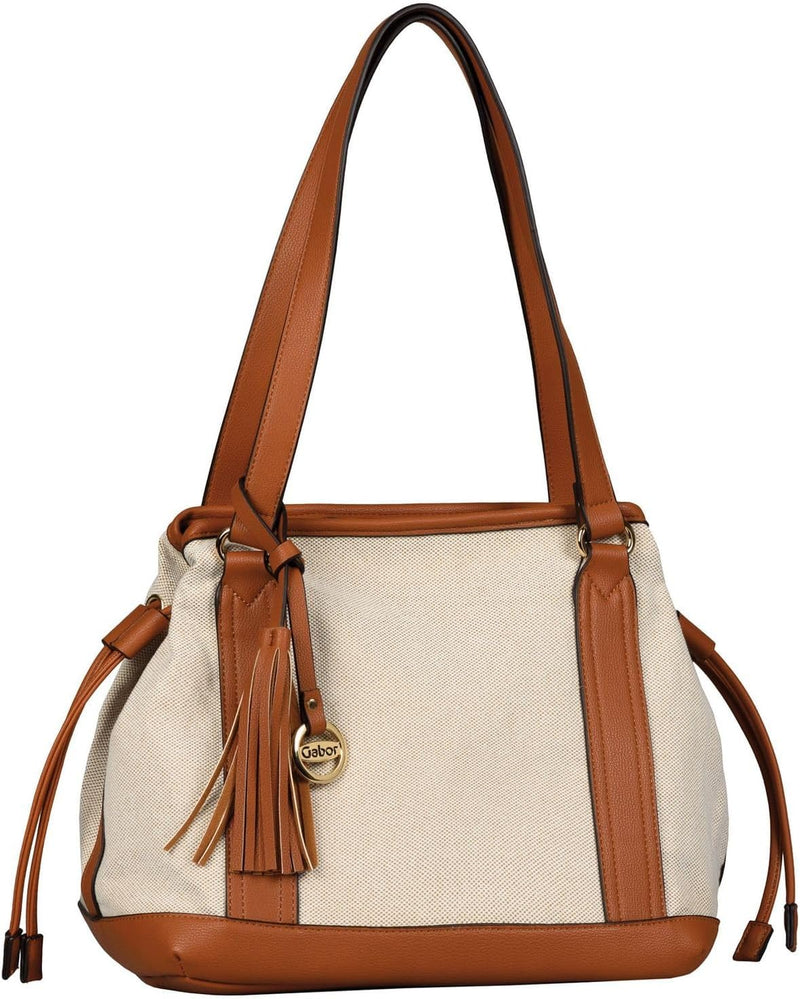 Gabor bags GRANADA summer Damen Shopper M, mixed cognac, 30x19x28,5