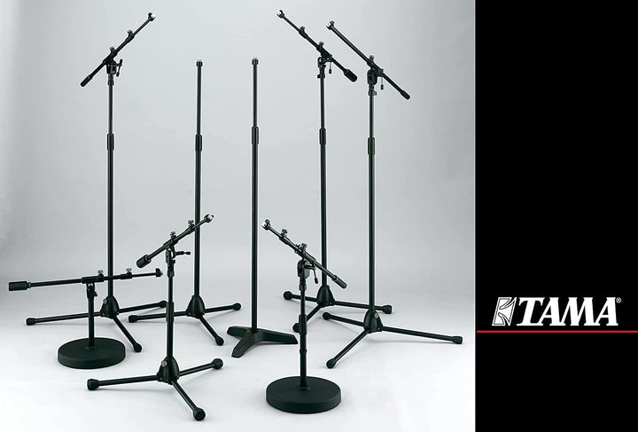 TAMA Standard Series Galgen Mikrofonständer - Schwarz (MS205VBK) Schwarz Kompakt, Schwarz Kompakt