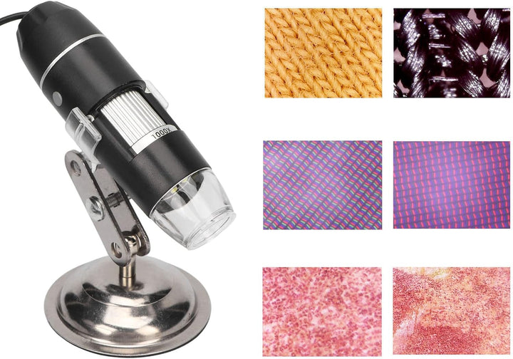 Haut Scalp Detector, 1000X Vergrösserung Multifunktions-Haar-Mikroskop 8 LED-Licht-Chips klare Bilde