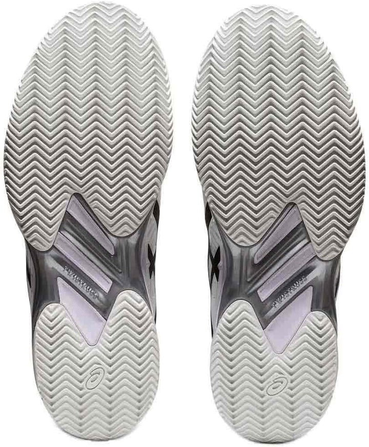 ASICS Solution Speed FF 2 Clay Tennisschuh für Schnelle Plätze für Männer Schwarz Hellblau 39 EU Whi